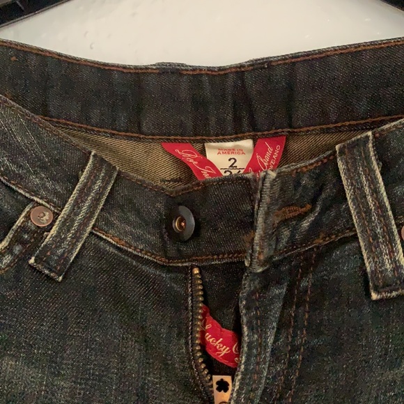 LUCKY brand Y2K style super lowrise bootcut jeans - Picture 2 of 10